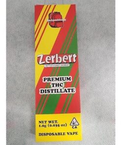 Zerbert Disposable Vape 1g | Backpack Boyz