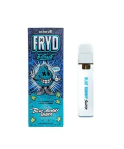 Blue gummy shark fryd